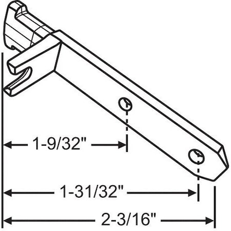 Strybuc Quick Tilt Pivot Bar 96CQ-28